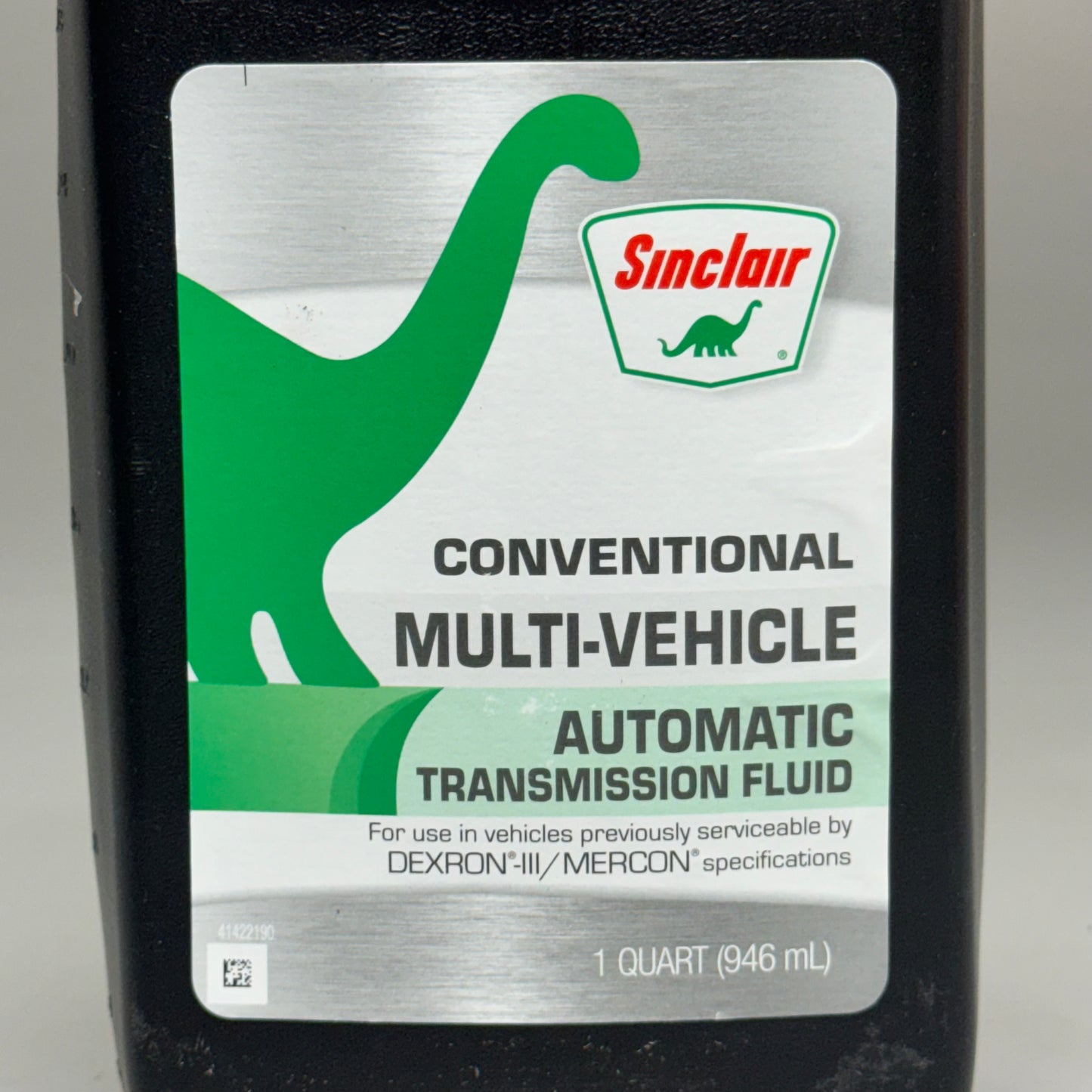 SINCLAIR (6 PACK, 1 quart each) Conventional Multi-Vehicle Automatic Transmission Fluid (New, No Box)