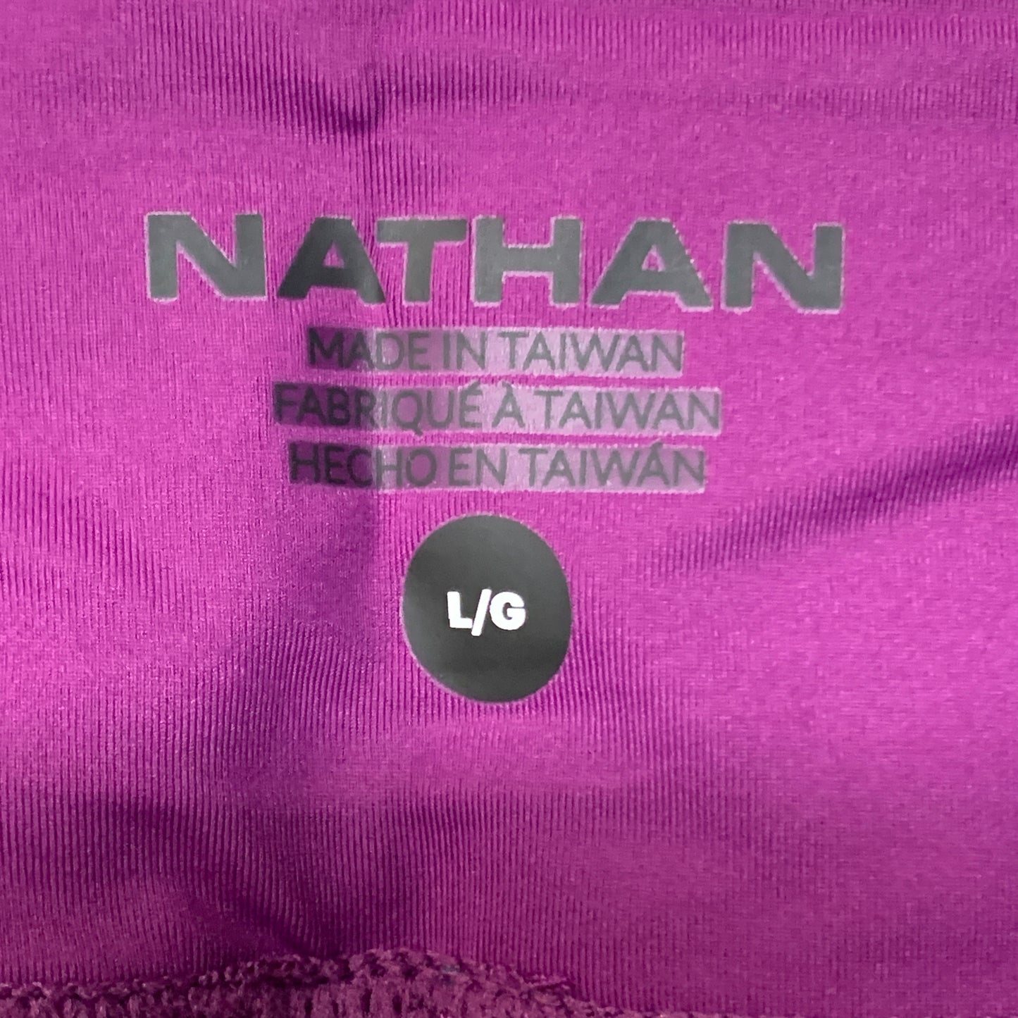 NATHAN Interval 6" Inseam Bike Short Women's Plum Size L NS51520-70030-L