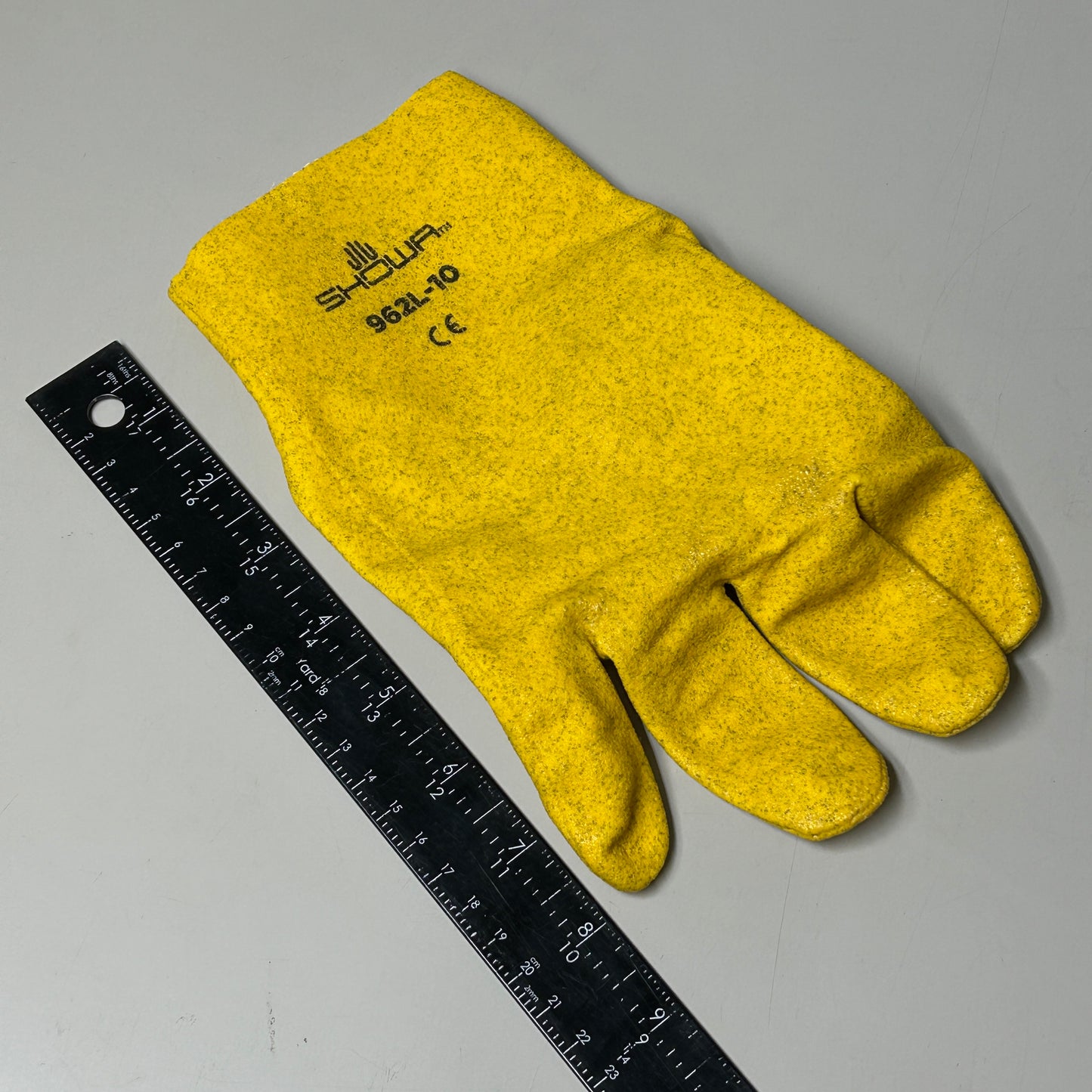 SHOWA (6 PAIR) PVC Work Gloves Heavy Duty Pairs Yellow 962L-10 (New)