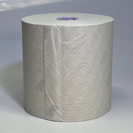 SCOTT (6 Rolls) High-Capacity Hard Roll Towels for Purple Core Dispensers Sz 8" x 95 ft. 02001