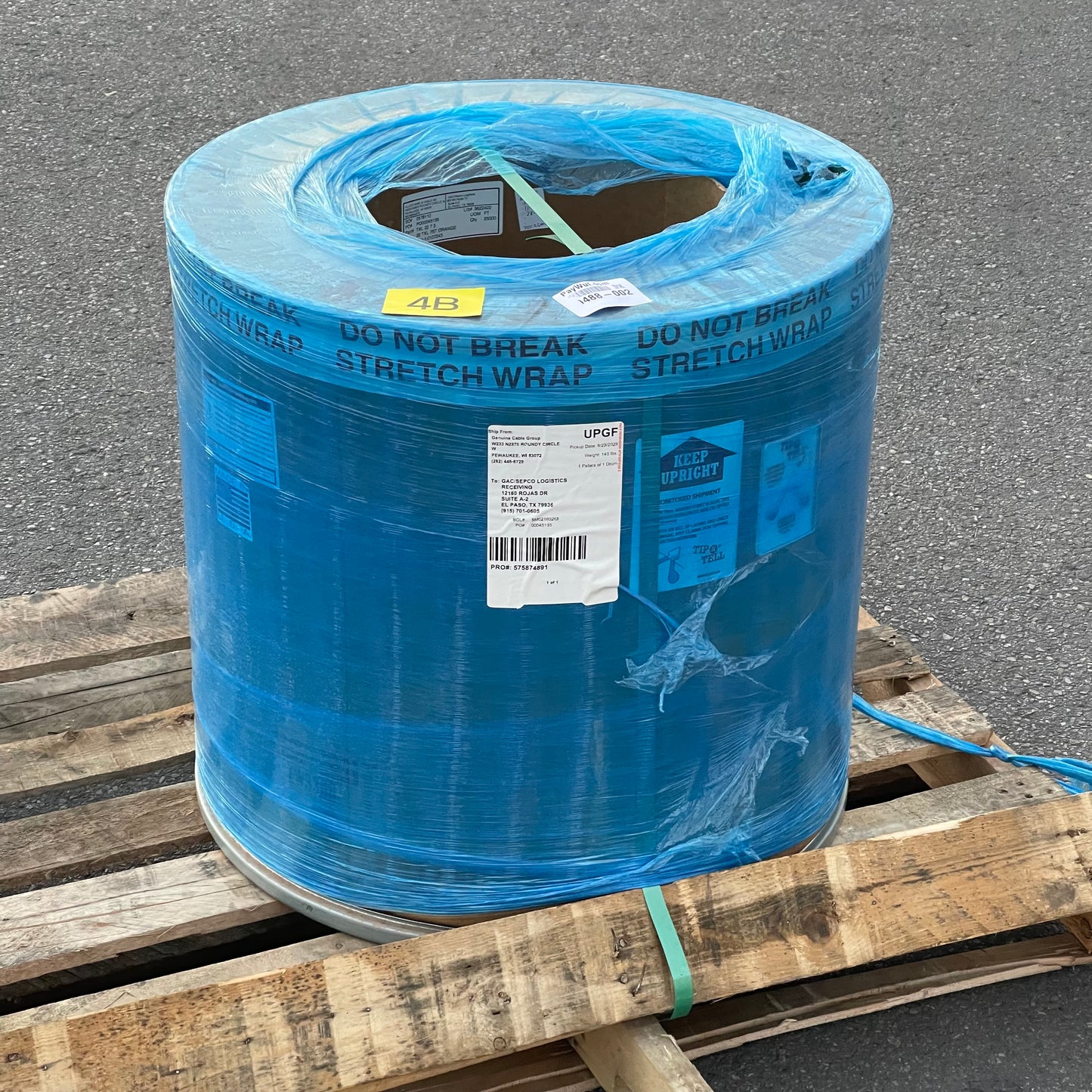 ZA@ Pallet of MIXED Electrical Wire MADE IN USA (AS-IS)