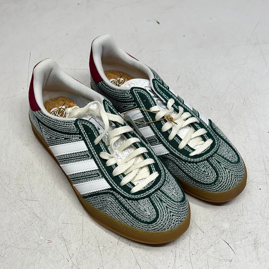 ADIDAS Originals Gazelle Indoor Sneakers W/ Bag Women's Sz 9 Dark Green IG1456