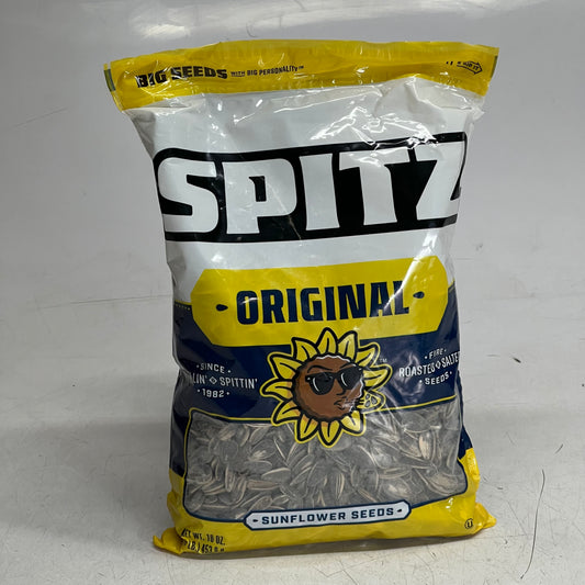 SPITZ (2 PACK) Sunflower Seeds Original Flavor 16 oz. BB 12/26
