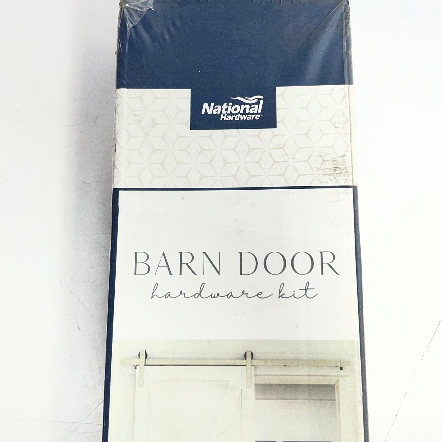 NATIONAL HARDWARE Classic Interior Barn Door Kit 72" Satin Nickel N700-002