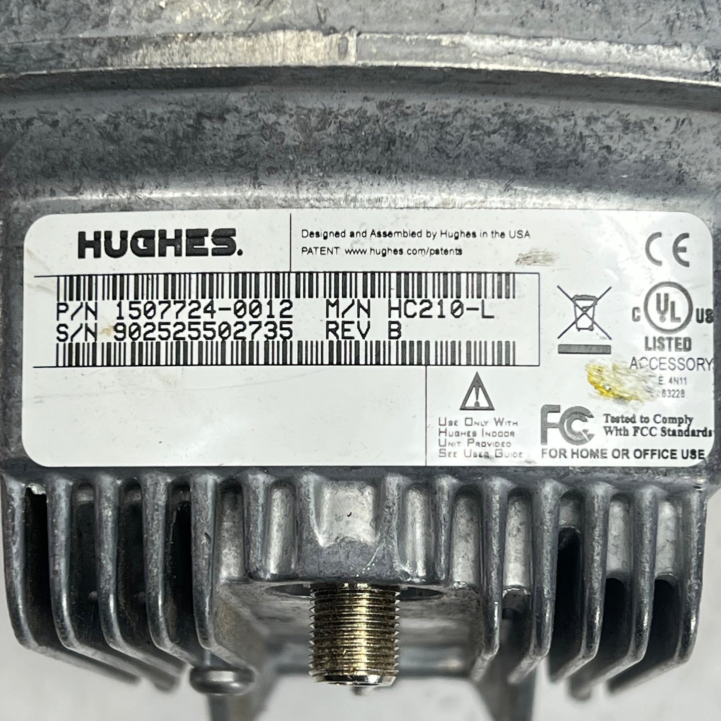 HUGHES Net/radio/tria Jupiter 2 & 3 1w Silver 1507724-0012 (Used)