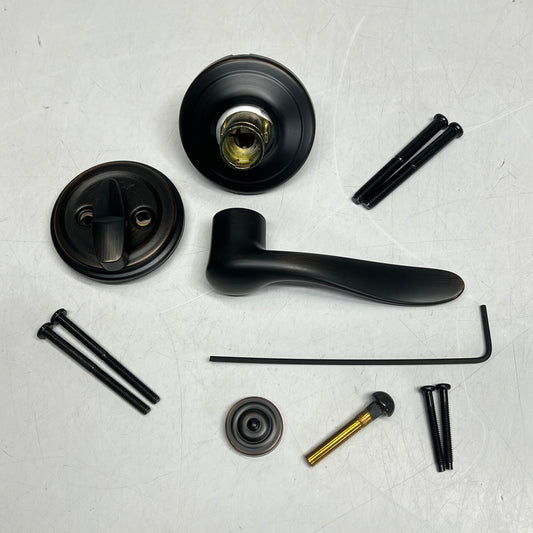 KWIKSET Door Lever Handleset Interior Pack Venetian Bronze 99660-312