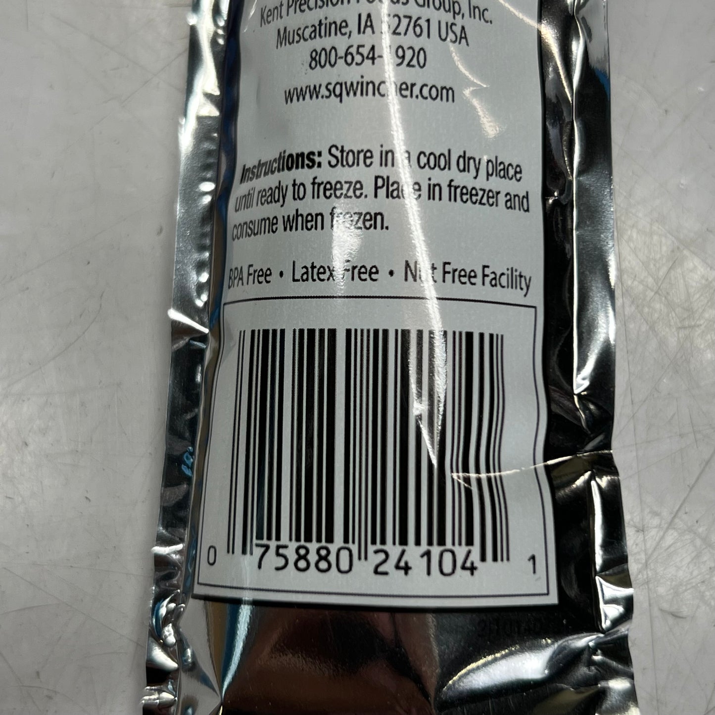ZA@ SQWEEZE (10 PACK) Electrolyte Freezer Pops 3 fl oz.
