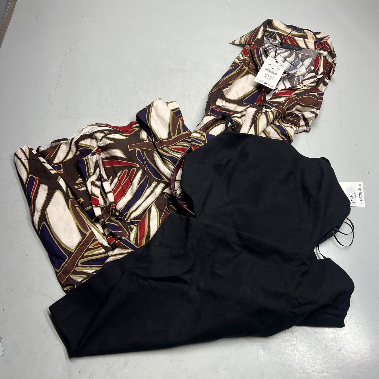 ZA@ ZARA Lot of Assorted Clothing Tops, Skirts, Bottoms & Dresses Women's Sz S & M