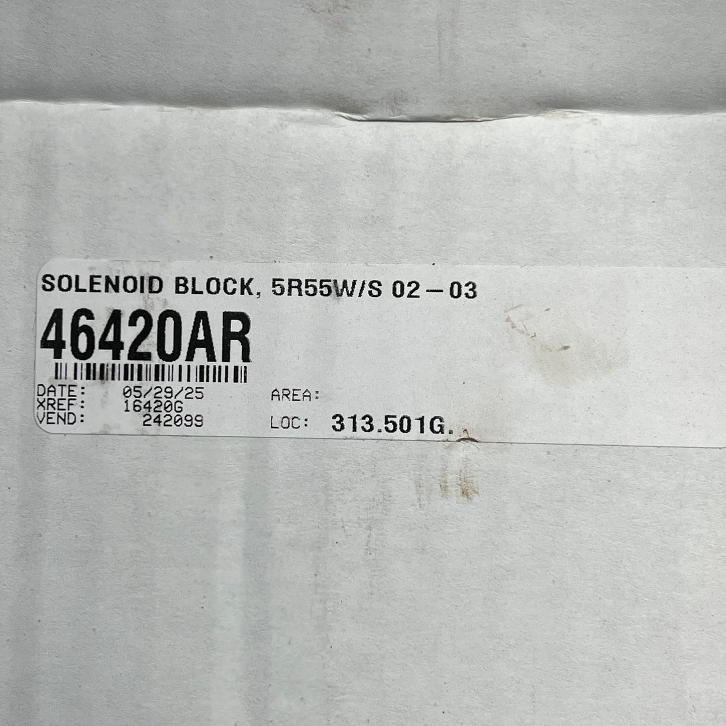 5-Speed Automatic Transmission Solenoid Block Remanufactured 5R55S 5R55W 46420AR