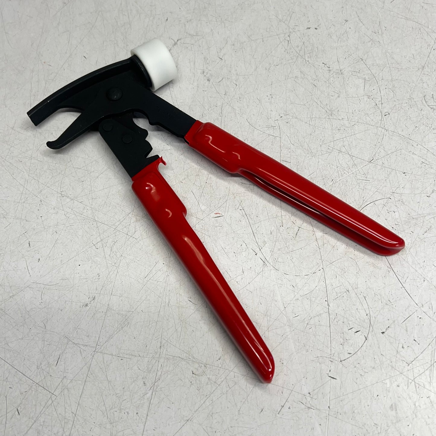 ASCO SUPPLY Heavy Duty Wheel Weight Hammer Tool Red/Black 486-33580