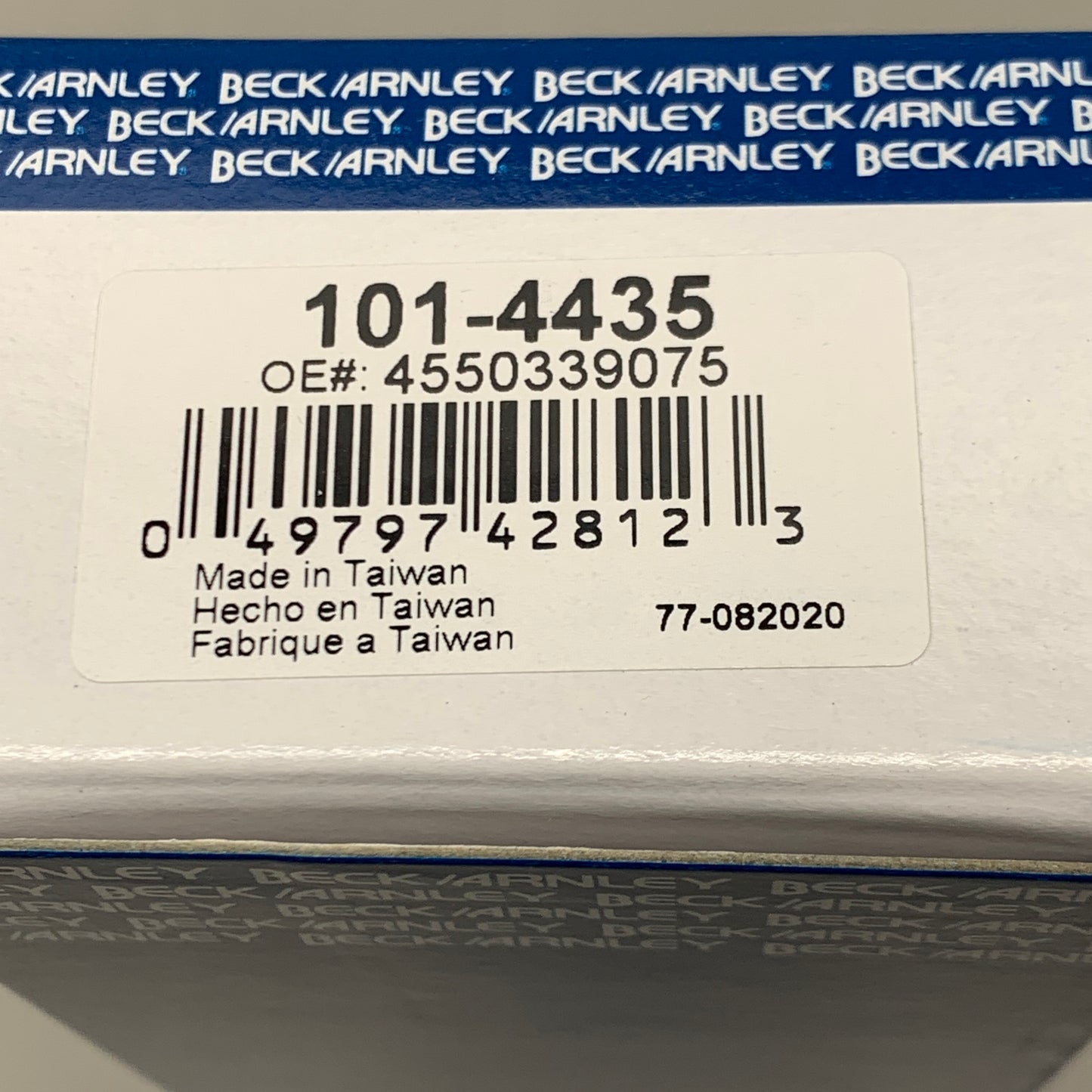 BECK ARNLEY Steering Tie Rod End for Toyota 4Runners and Tacoma 101-4435