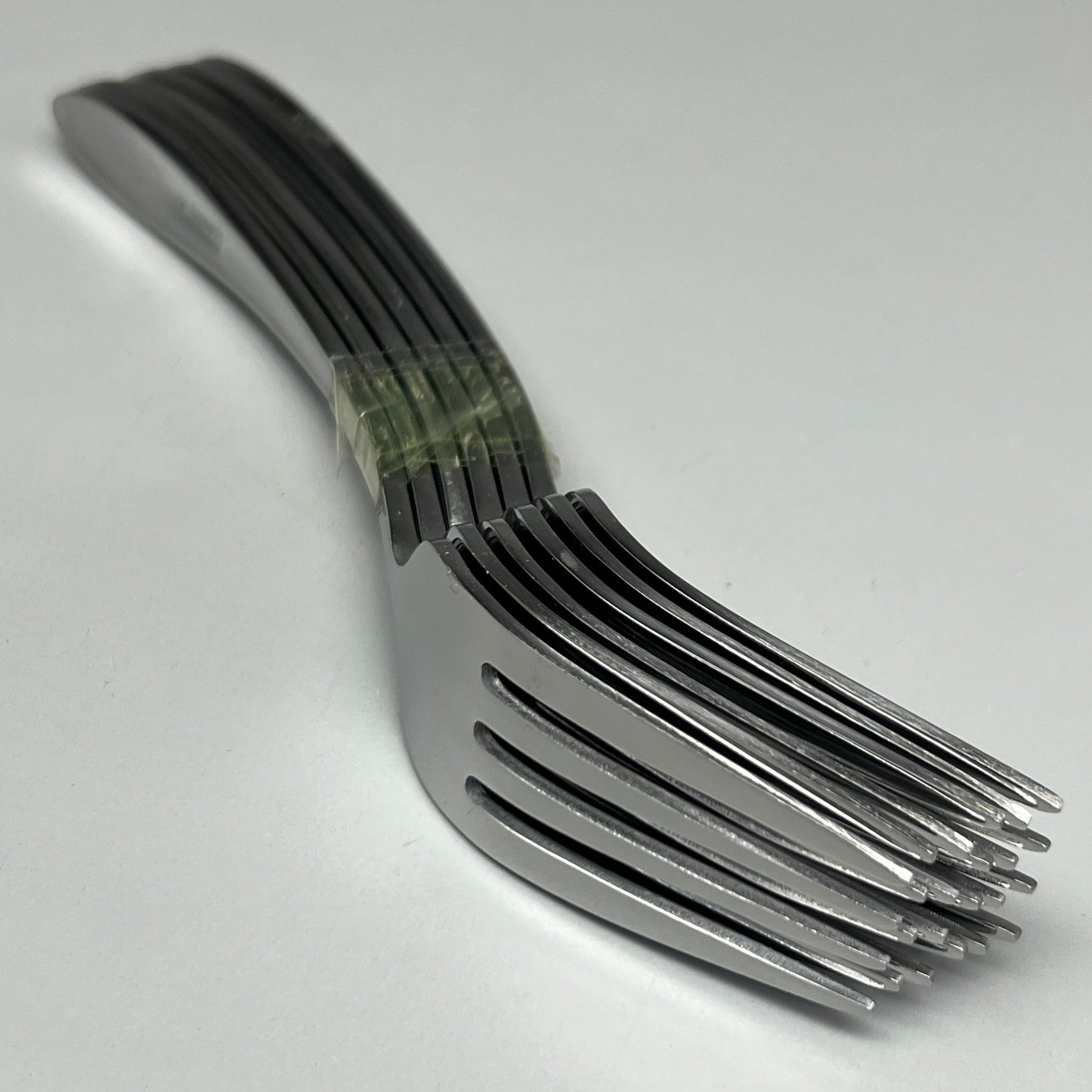 GOLD SERIES IDOL 2 Pack of 12 Qualite Stainless Dinner Forks Metalic