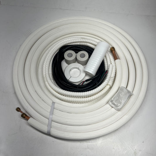 COOPER & HUNTER Bundled Installation Kit 1/4" - 3/8" 25' White PJX-N1-C25MAX