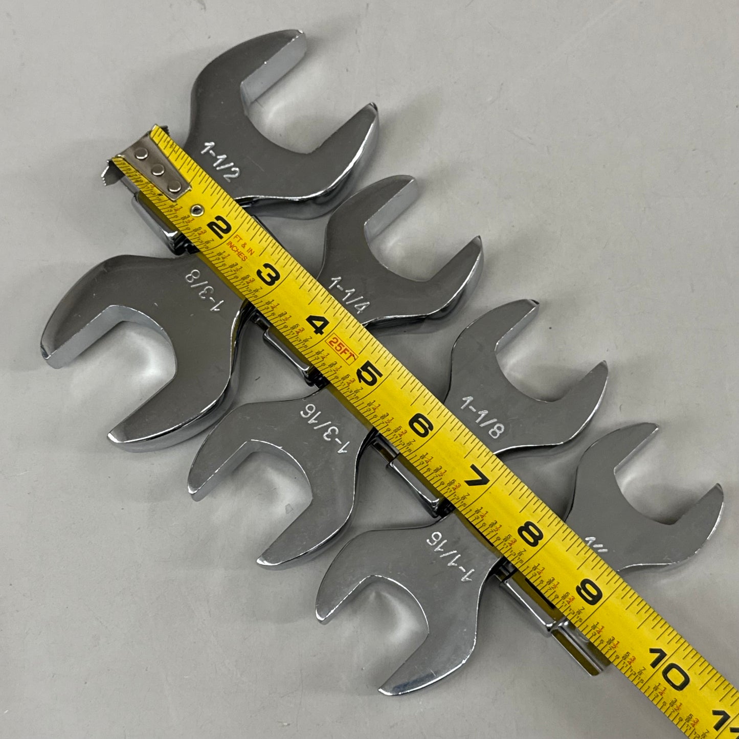 TITAN (7 Piece) Crowfoot Wrench Set 1" to 2" 17671