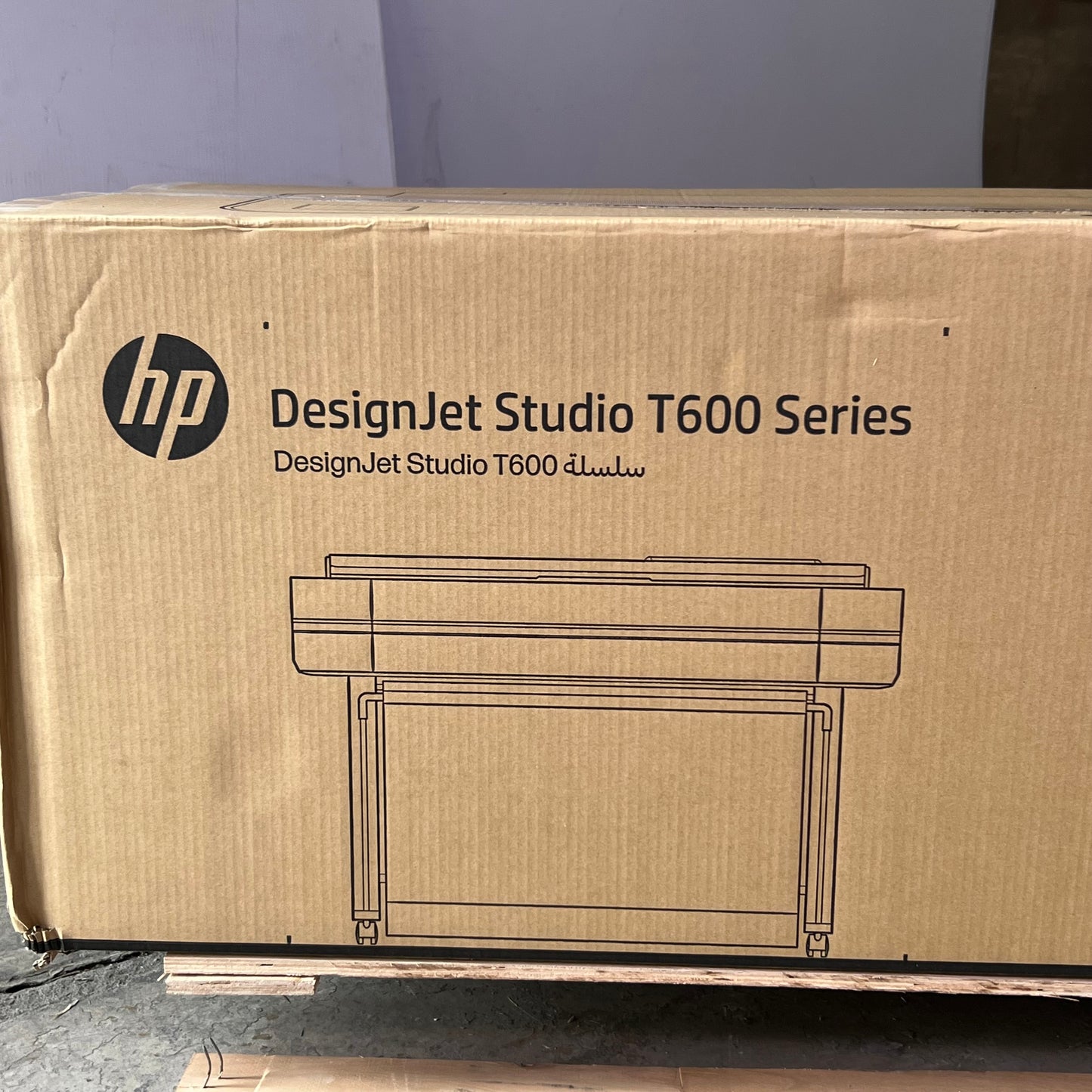 HP Printer Desingjet T650 36 Printer 2024 Edition Black CN4705M05P
