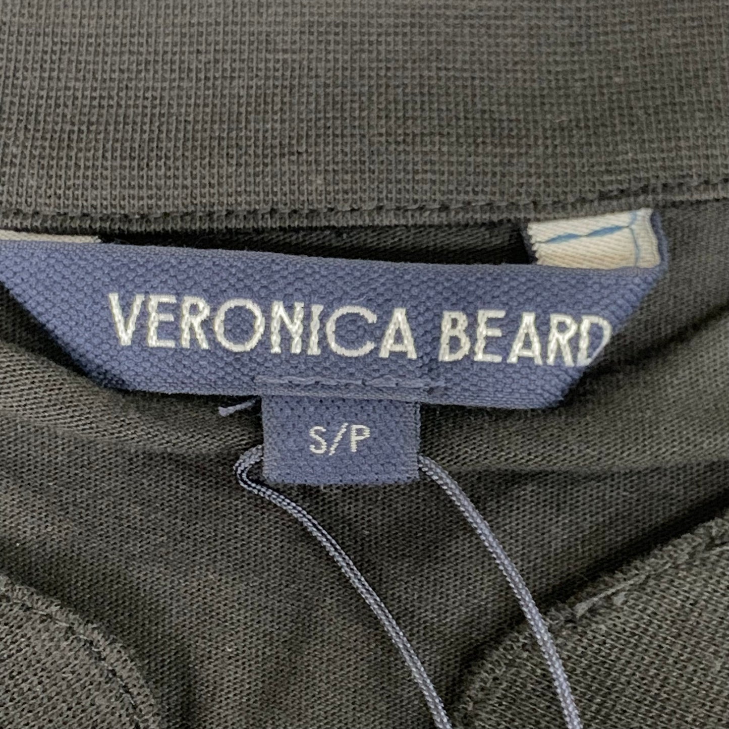 VERONICA BEARD Jeans Women's Coralee Top Lace Sleeves Sz-S Black J2406JY0330831