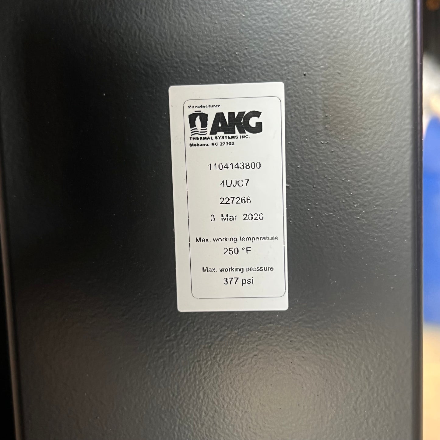 AKG Oil Cooler W/hydraulic Motor 377 Psi 37"L x 10"W x 34"H Black AUJC7 (New Other, Minor Cosmetic Damage)