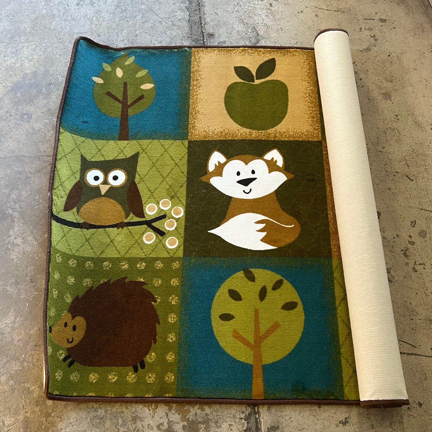KIDS Nature's Friends Toddler Rug 4' X 6', 22724
