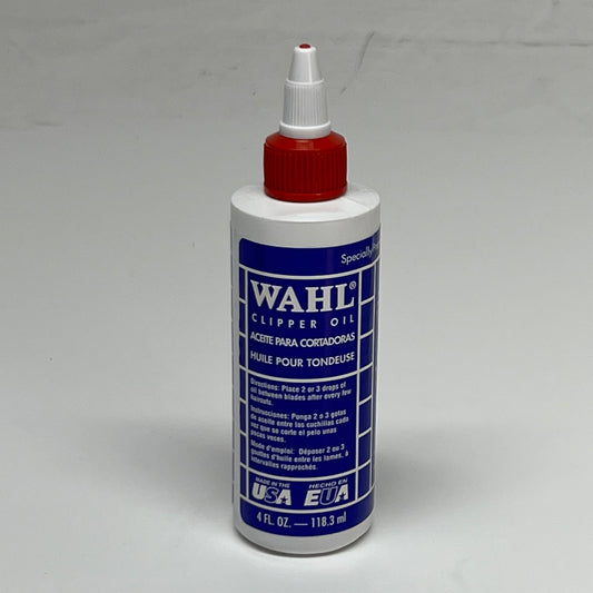 WAHL (4 PACK) Professional Clipper Oil 4 fl oz. 785090