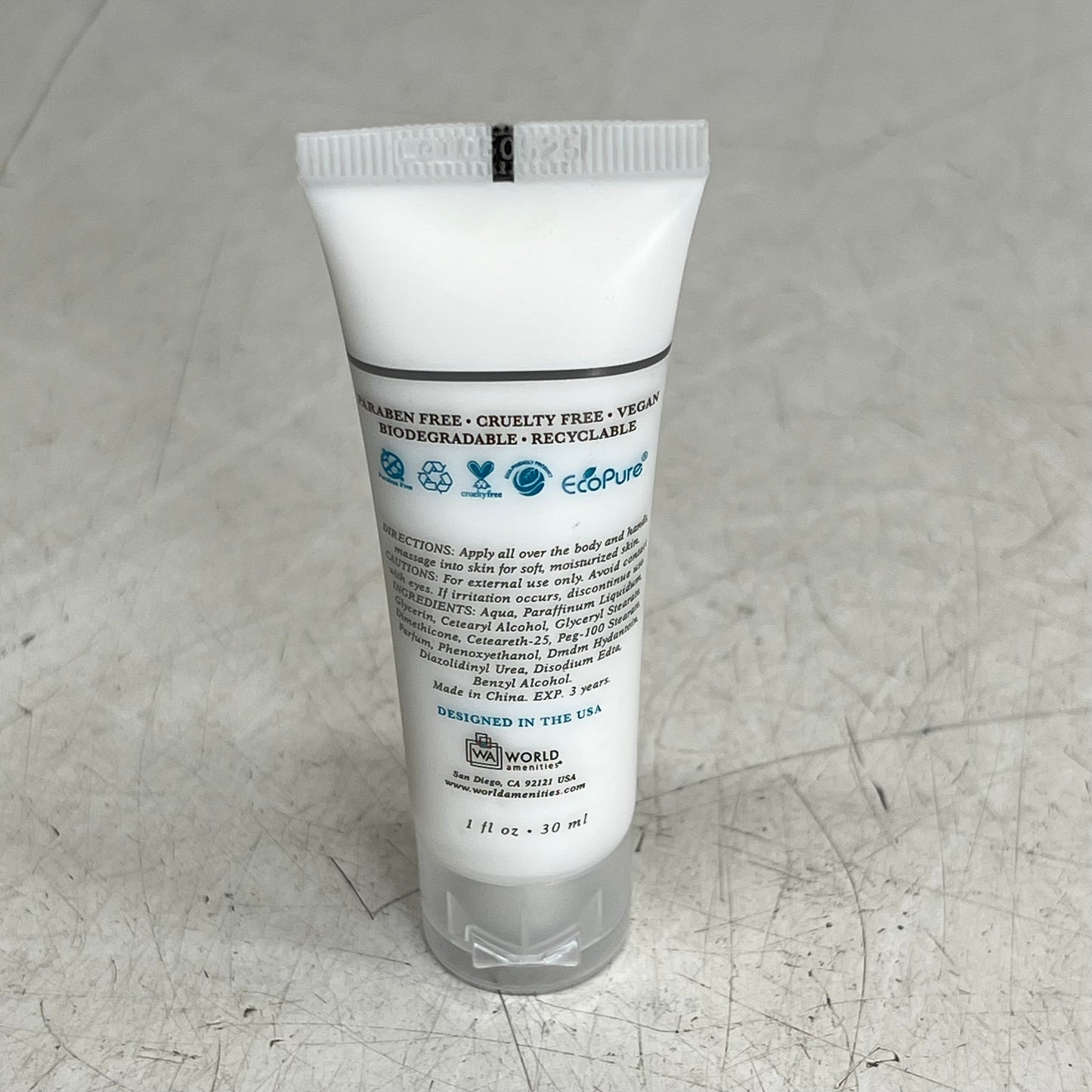 ZA@ SPA RITUALS (5 PACK) Mini Travel Size Body Lotion Fresh Botanicals 1 Fl Oz White