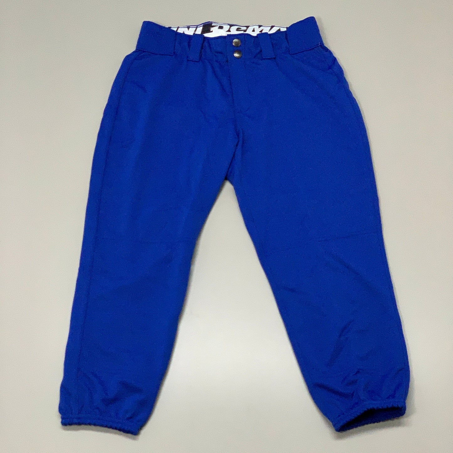 DEMARINI Fierce Fastpitch Belted Softball Pant Women's Sz S Blue WTD304001S