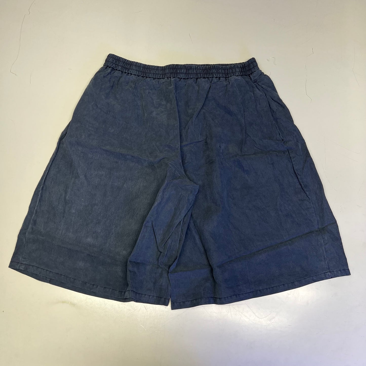FREE PEOPLE Sidra Set Halter Top & Knee Shorts Women's Sz S India Ink 98363328