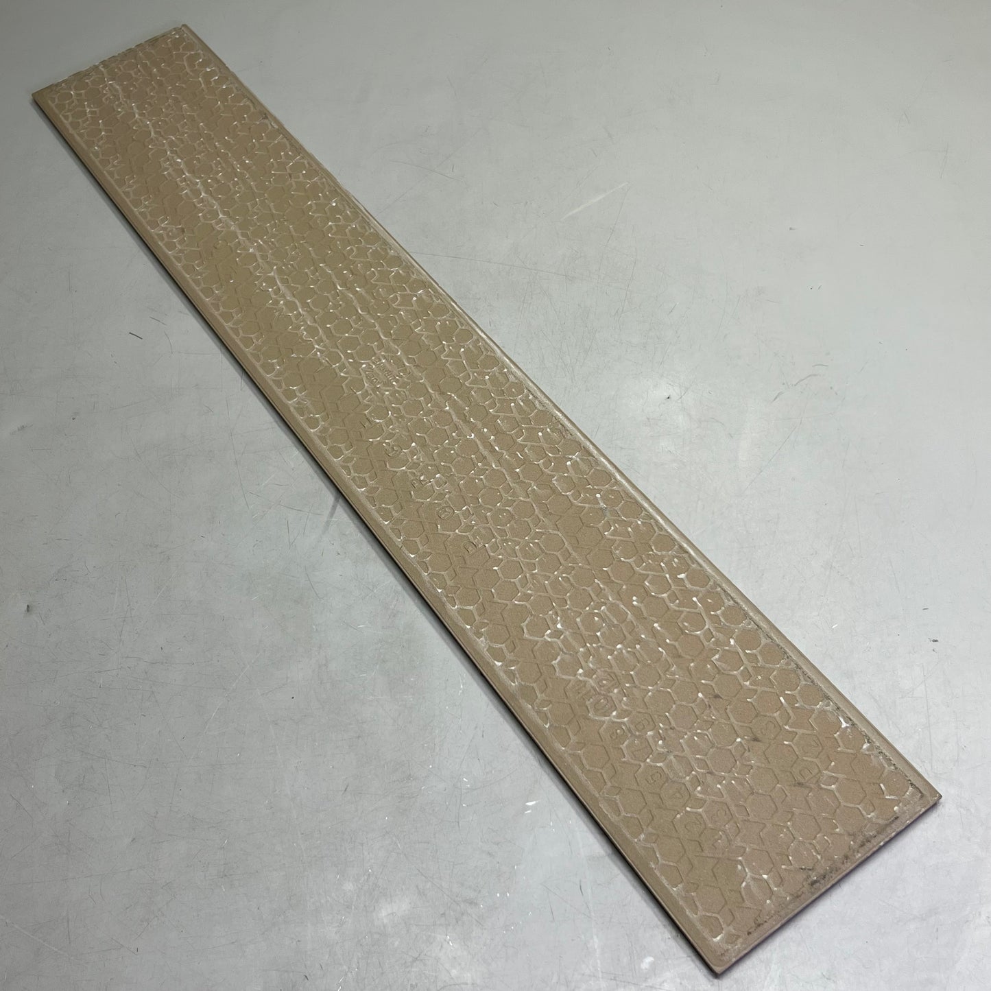 GRANISER (9 Pcs) Floor Tiles Sz 6" x 36" x 0.32", Aspen Beige F-449