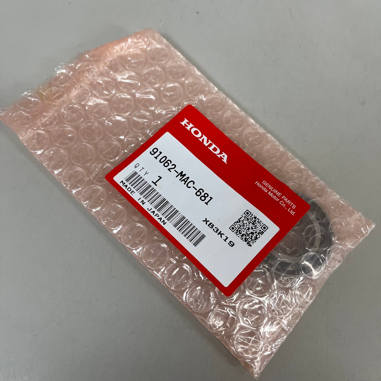 HONDA Radial Ball Bearing CR125 CR250 CR500 CRF250 R CRF250 RW OEM 91062-MAC-681