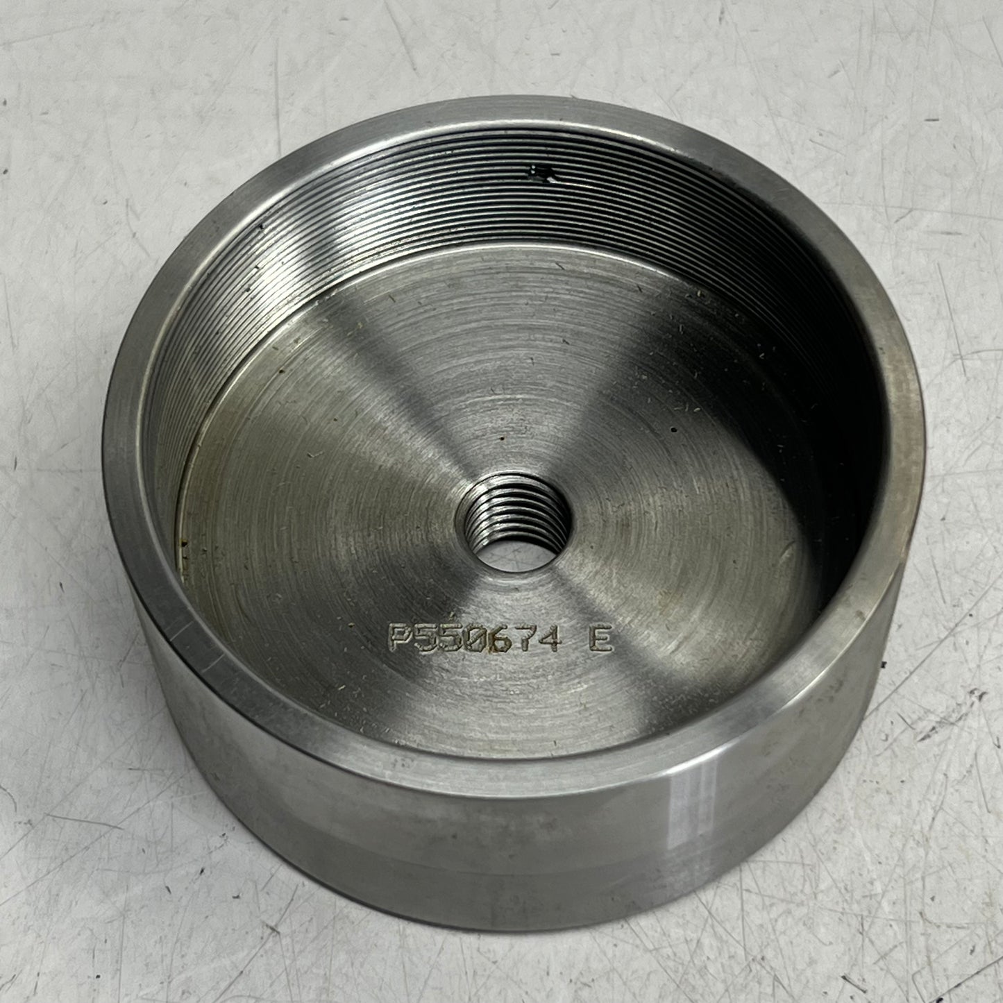 PADGETT MACHINE TOOLS Rear Main Seal Installer Tool Sz 3.8"D x 1.7"H, P550674 E