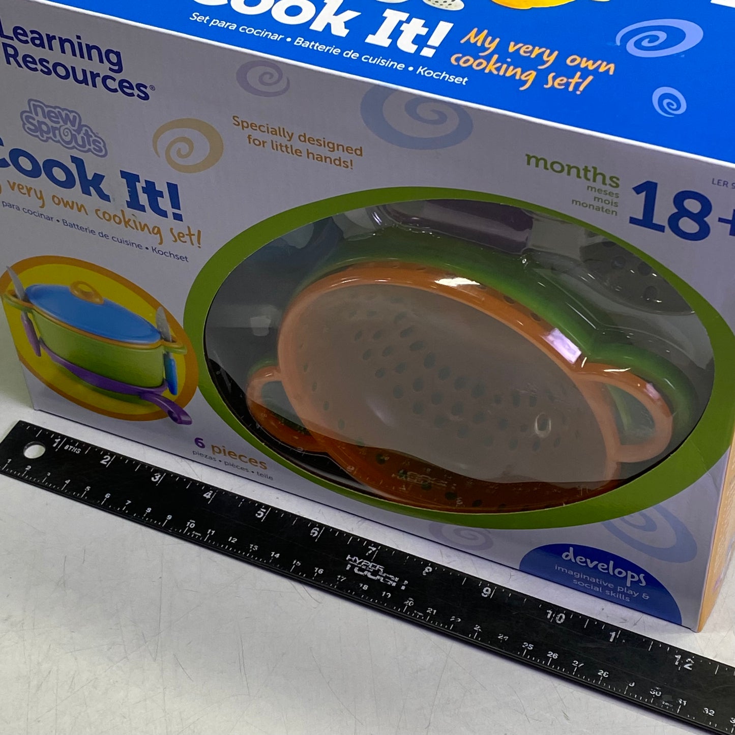 LEARNING RESOURCES Cook It My Very Own Cooking Set, 6 Pieces Various L272320103