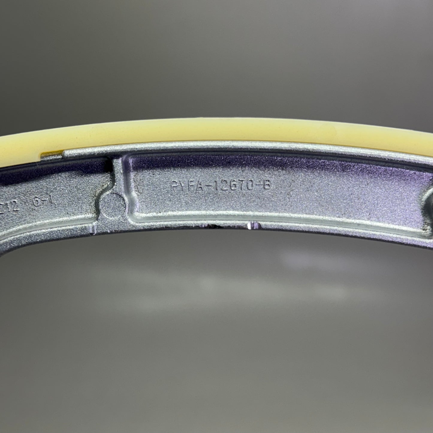 MAZDA (2 PACK) Timing Deflector Curve Sz 11" L, Grey PYFA-12670-B