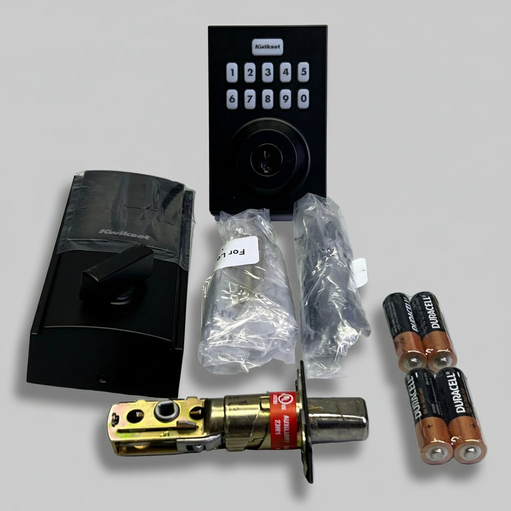 KWIKSET Home Connect 620 Contemporary Keypad Smart Lock with Z-Wave 700 Long Range 98935-007