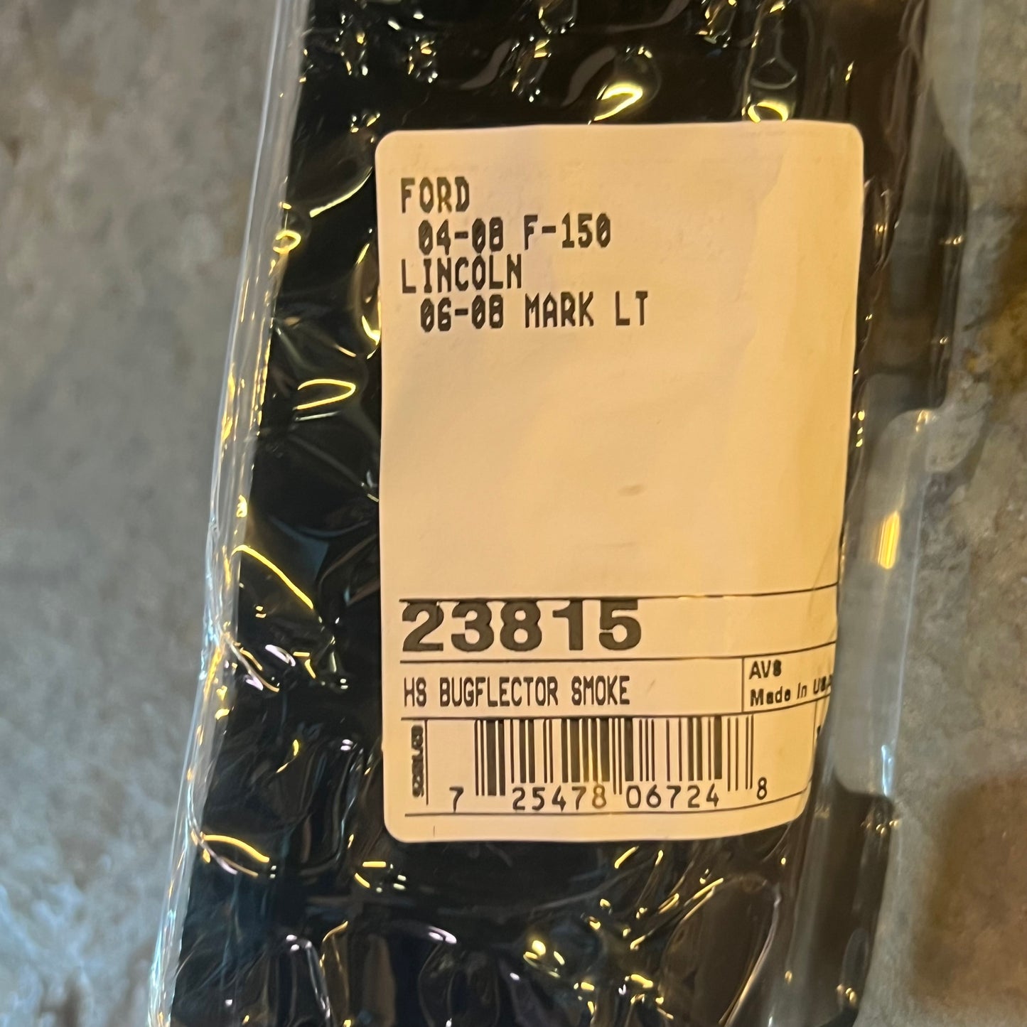 FORD Hs Bugflector Smoke 60"L, 23815 (New Other, Distressed Box)