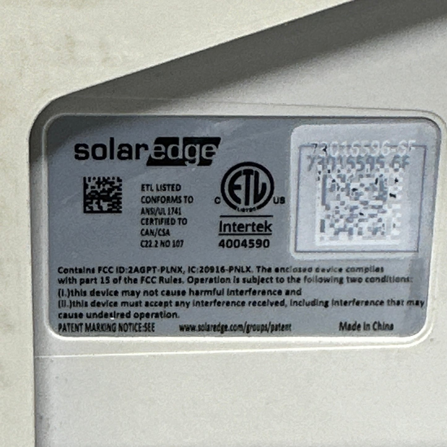 SolarEdge SE10000H-US Grid Support Utility Interactive Inverter (For Parts)