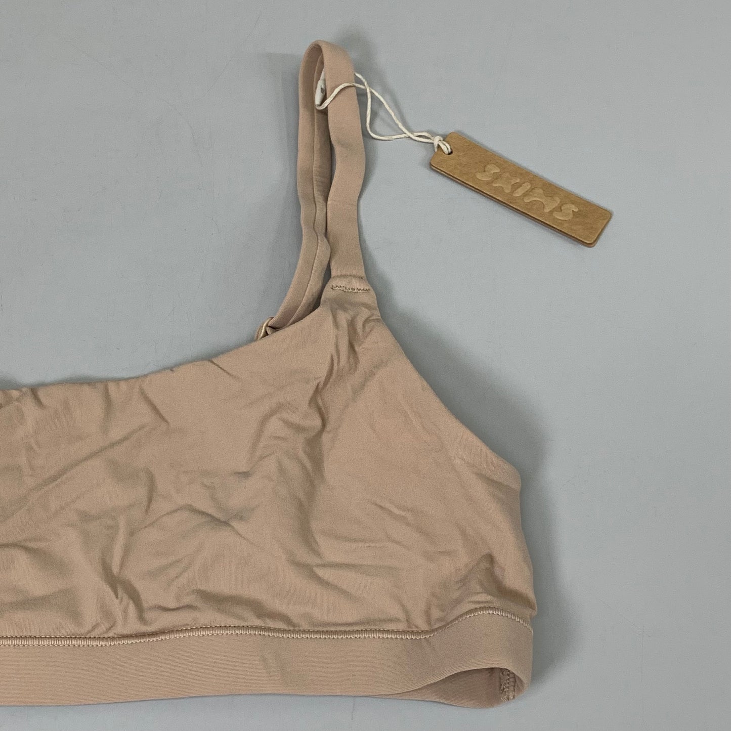 SKIMS Buttery Soft Fits Everybody Scoop Bralette Women's Sz M Clay BR-SCN-2025