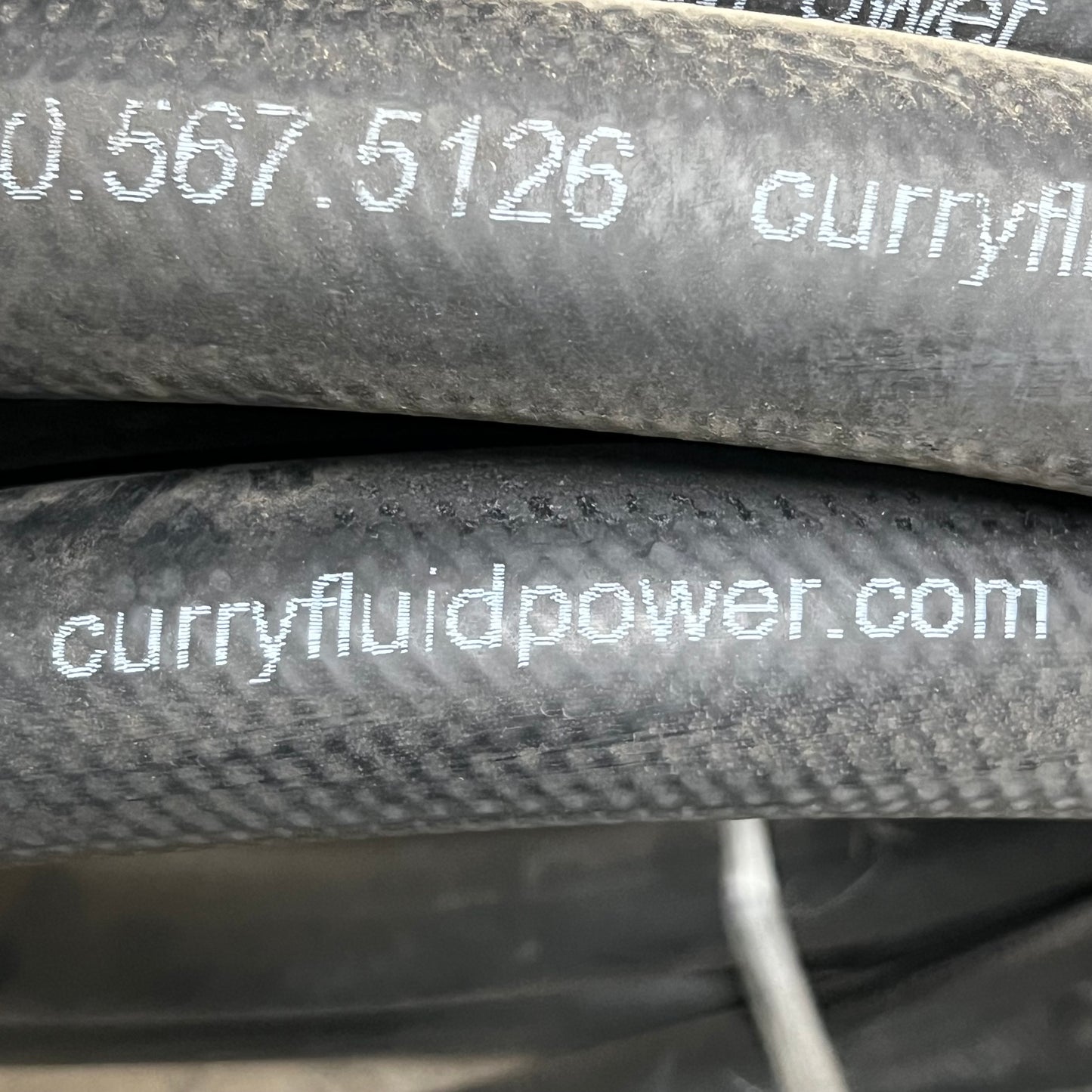 CURRY FLUID POWER Water Hose 1.5" Assembly 250 PSI