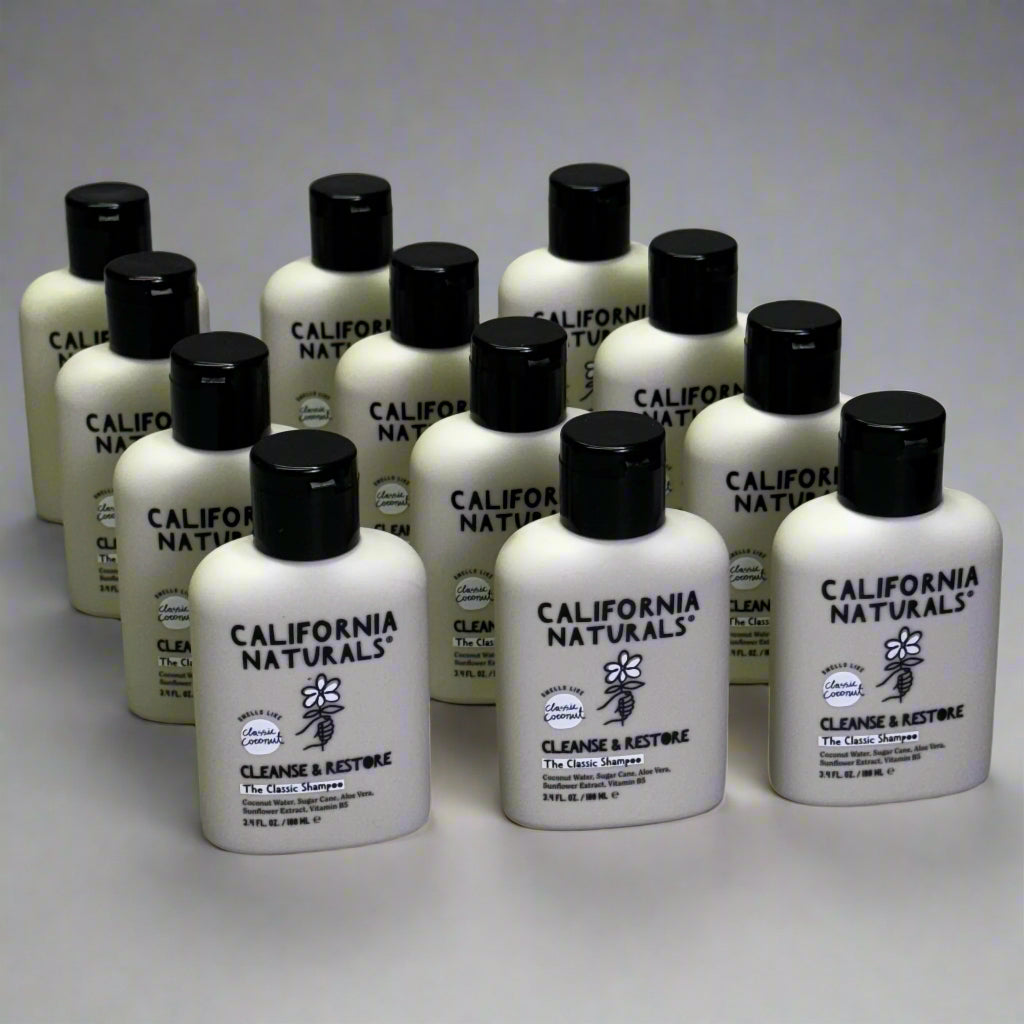 CALIFORNIA NATURALS (12 PACK) Cleanse & Restore The Classic Shampoo 3.4 Fl Oz Clear