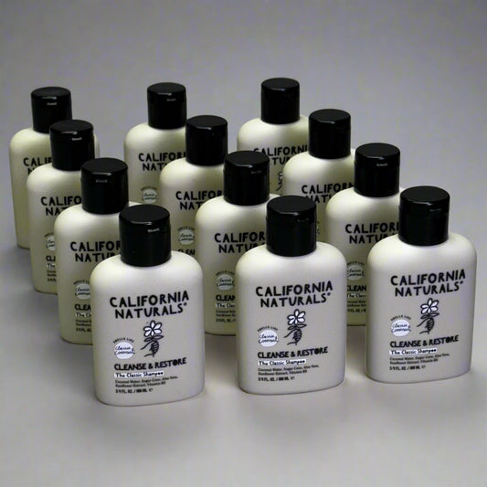 CALIFORNIA NATURALS (12 PACK) Cleanse & Restore The Classic Shampoo 3.4 Fl Oz Clear
