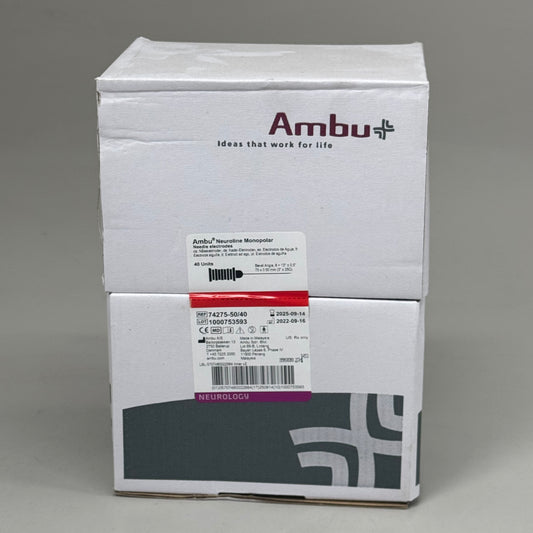 AMBU Neuroline (40/Box) Monopolar EMG Needle Electrode 1000758787