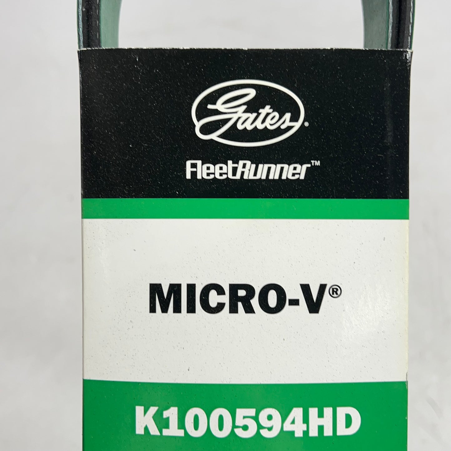 GATES Micro-v Fleetrunner Serpentine Belt for Prevost 10 Rib 60" Black K100594HD