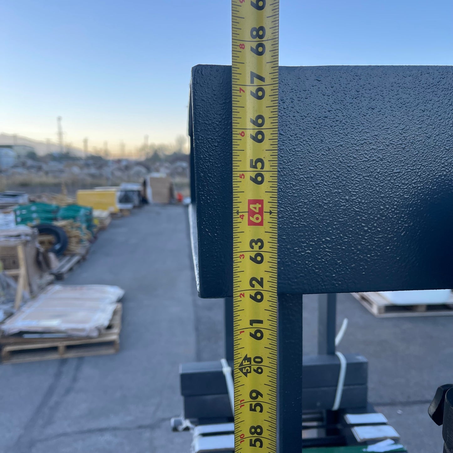 Z@ DAKE 20-Ton H-Frame Hydraulic Press 74.8”x33.5”x25.5” Grey 20 H (AS-IS)