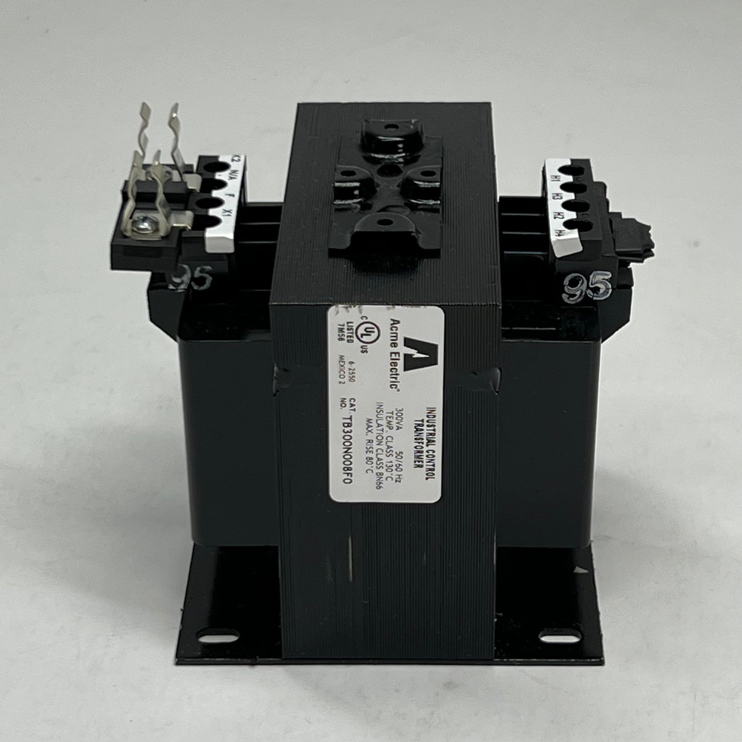 ZA@ FLEX-TRIM Acme Electric Industrial Transformer 300VA 240/480V-120V - Black TB300N008F0