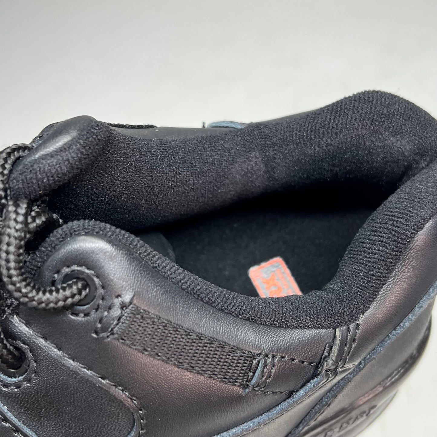 RED WING SHOES Safety Toe Non Metallic Oxford Shoe Men's Sz 10.5 M Black 6550