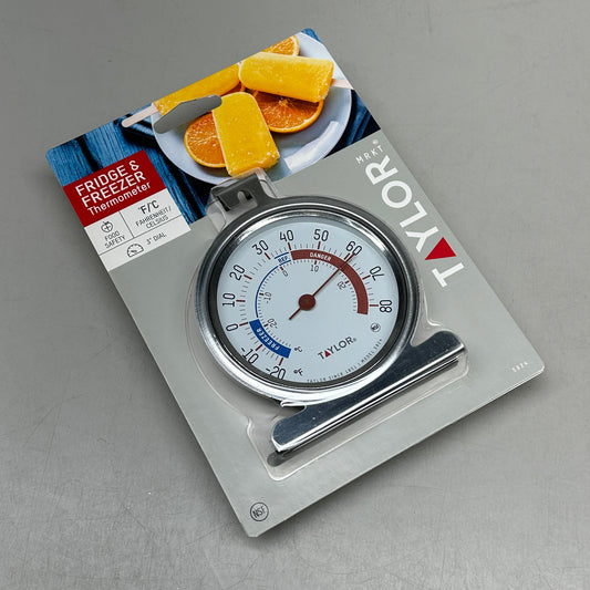 TAYLOR Fridge/Freezer Thermometer Food Safety 5924 (New)