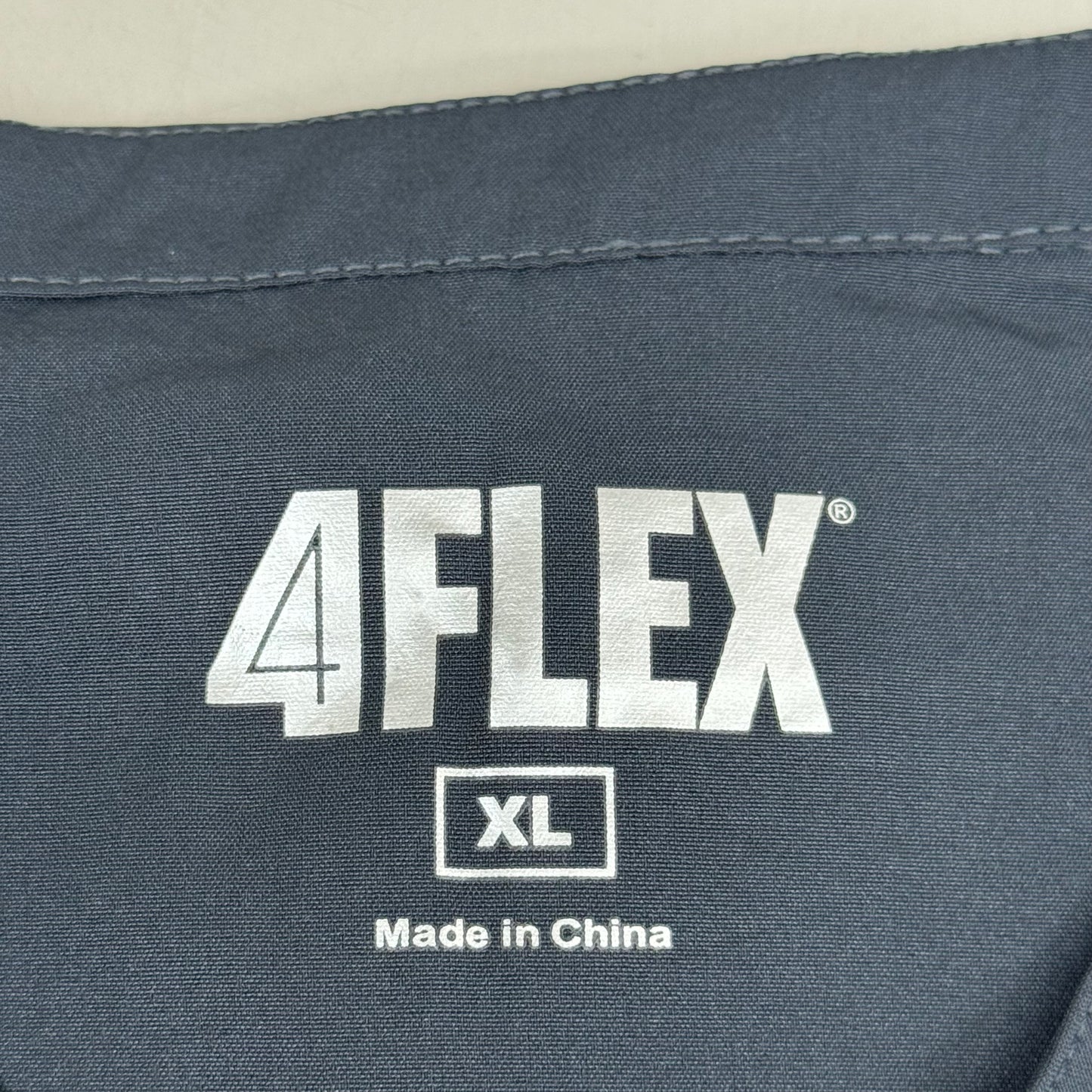 GREEN TOWN 4 Flex Scrubs Jumpsuit Cinch In Waist Women's Sz XL Pewter GFX-023AST