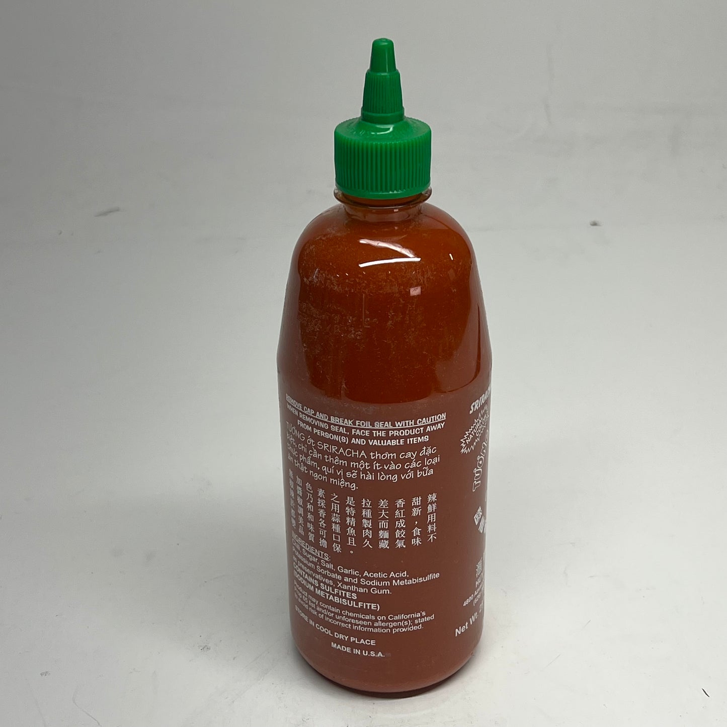 ZA@ HUY FONG FOODS (3 PACK) Tuong Ot Sriracha Hot Chili Sauce 12 Oz BB 05/28