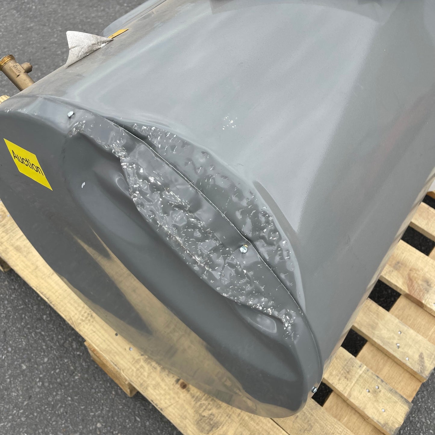 ZA@ RHEEM Hybrid Water Heater 50 gal Grey XE50T10H45U1 (AS-IS)(A)