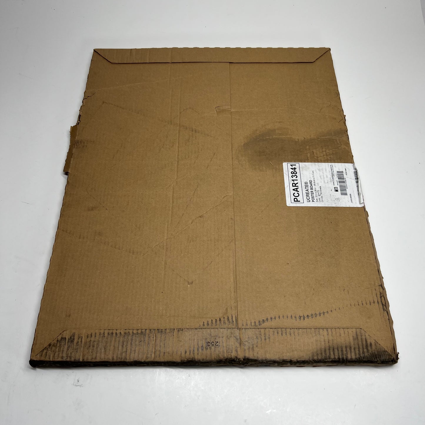 ZA@ UCREATE (50 Sheets) Poster Board Sz 22" x 28", White PCAR13841 (New Other, Distressed Box)