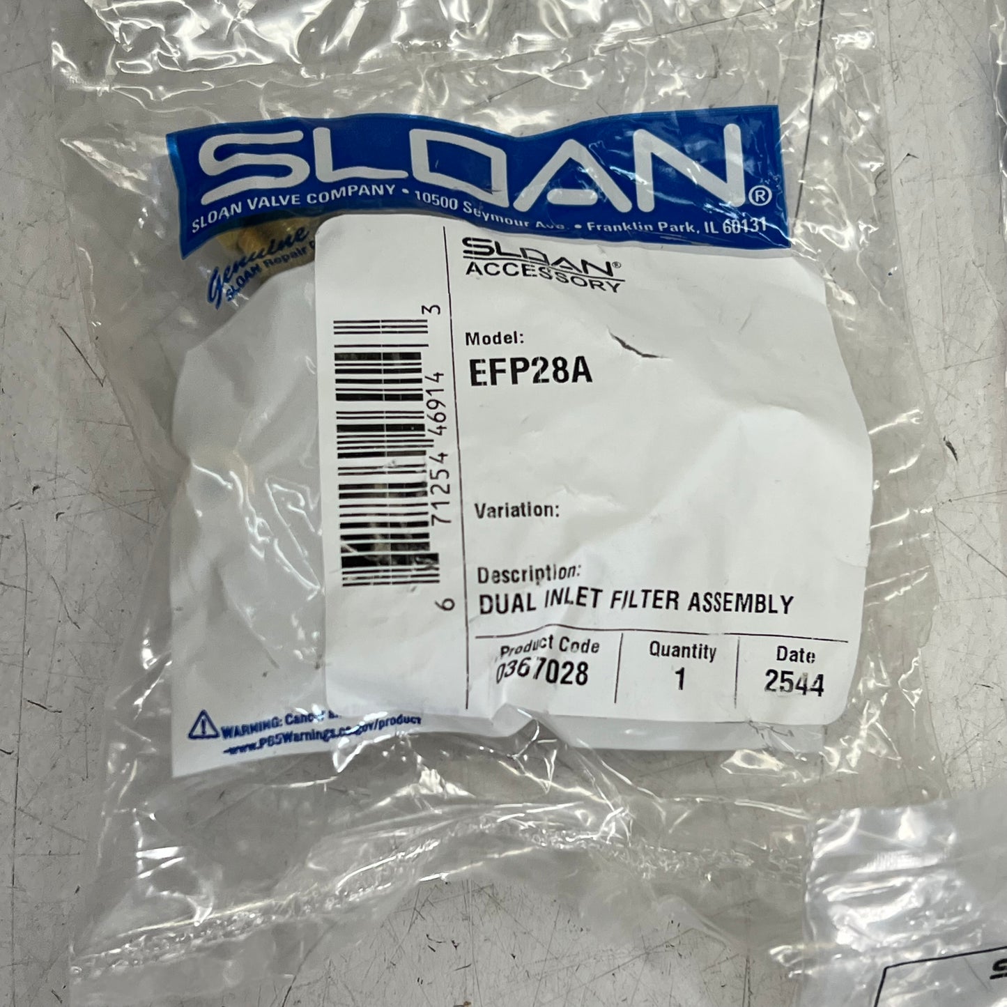SLOAN Hardwired-powered Deck Mounted Low Integrated Faucet Chrome ETF-600