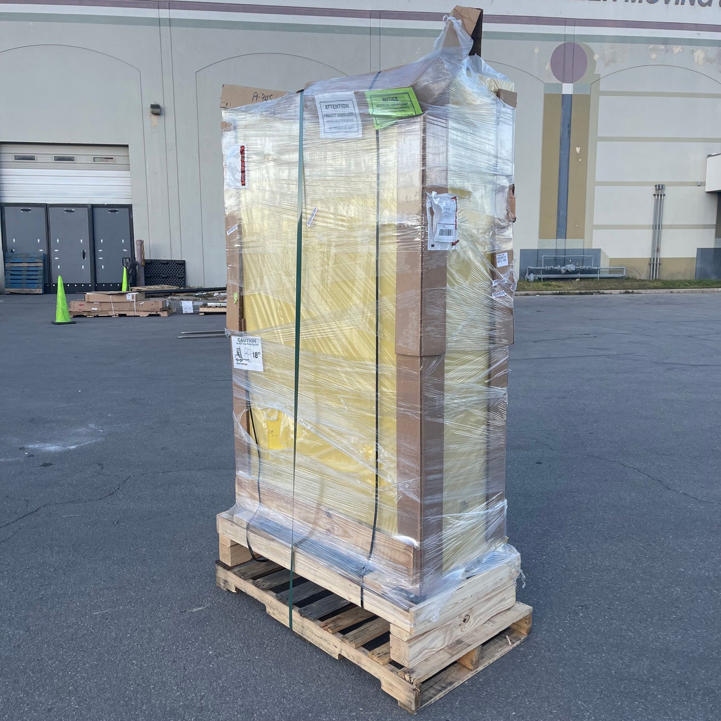 Z@ SECURALL Rolling Safety Storage Cabinet for Flammable Liquids 45 Gal Capacity A345-C (AS-IS)(D)